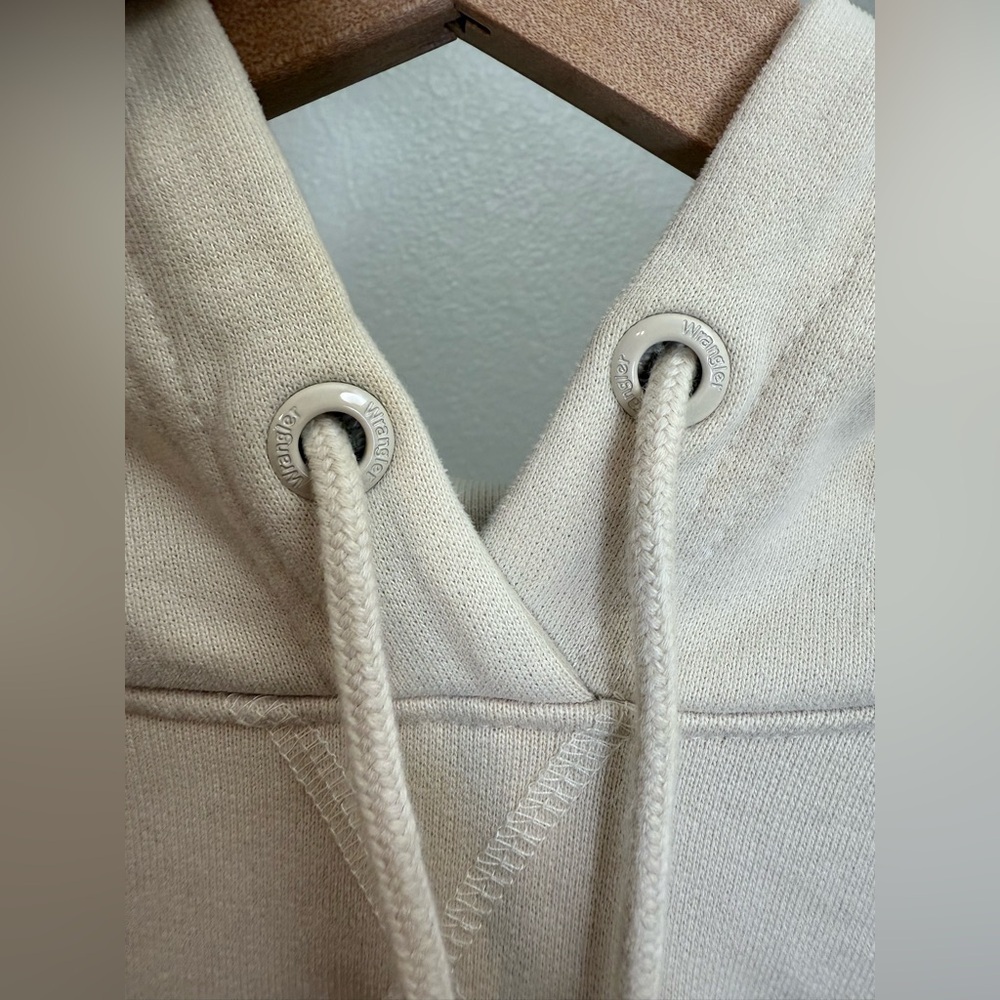 Wrangler Space Cowboy Tan Hoodie XS - Picture 4 of 10
